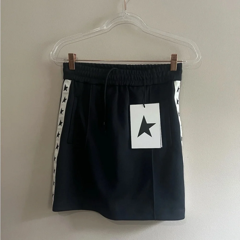 Golden Goose Star Elastic Ribbed Skirt